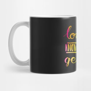 Love Knows No Gender LGBT Pride Mug